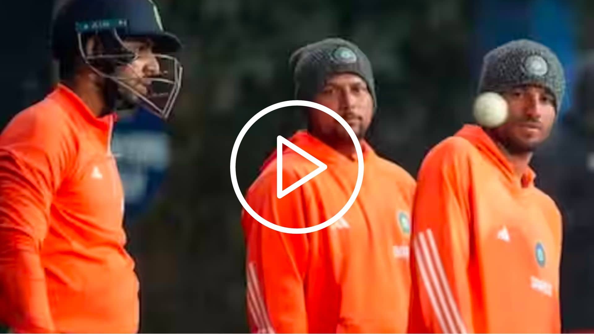 [Watch] Indian Players Brave Out Chilly Net Session At Mohali Ahead Of 1st T20I